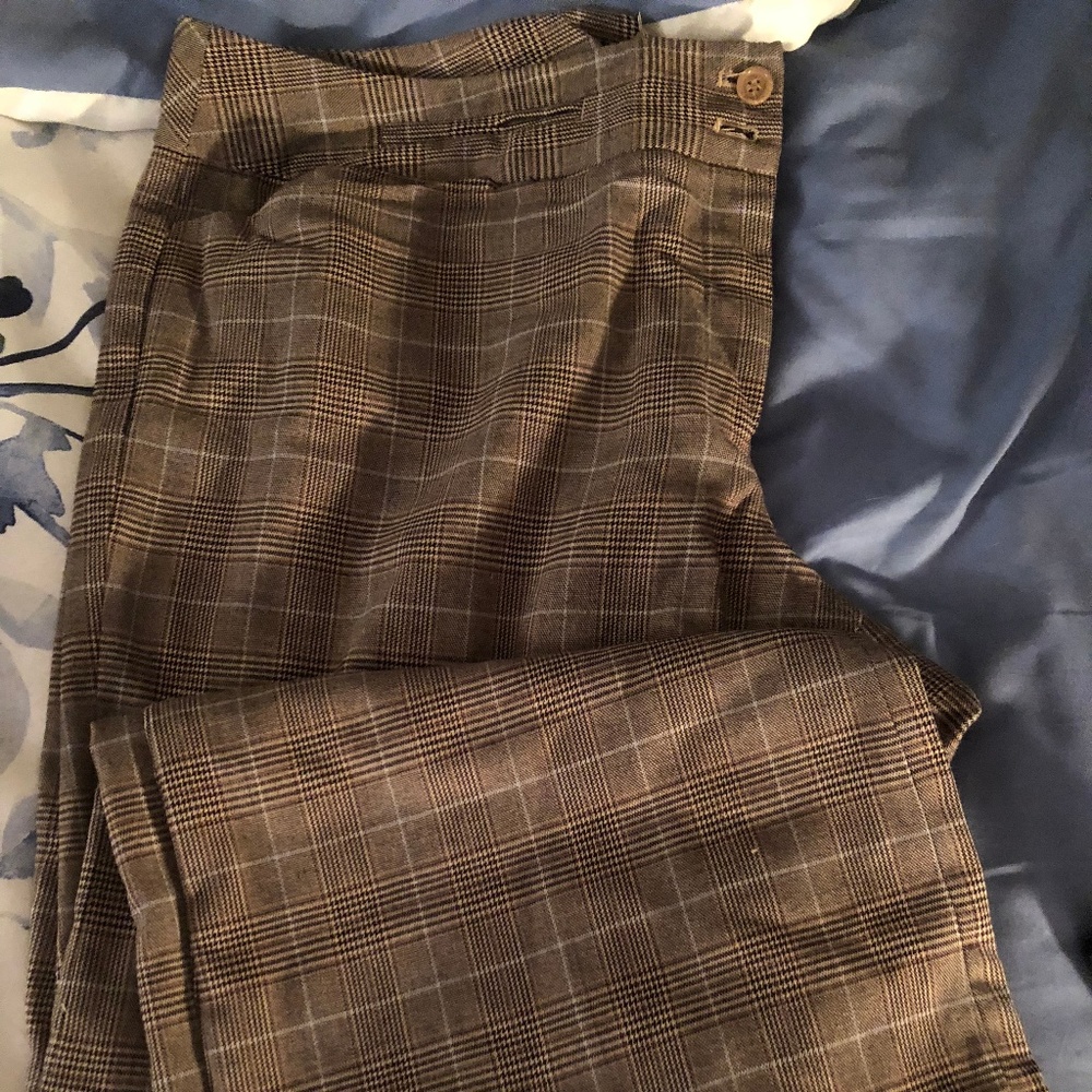 Plaid pants